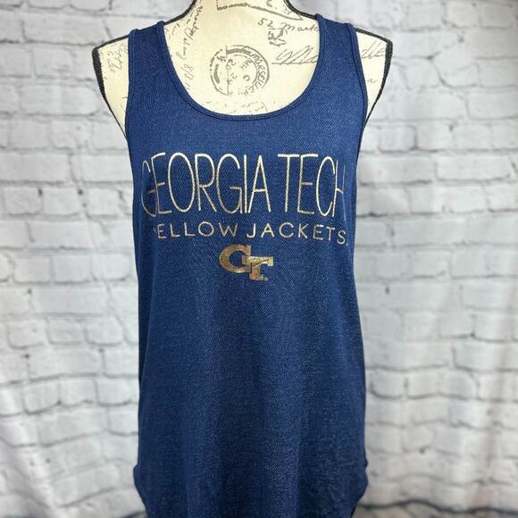 Georgia Tech Yellow Jackets Racerback Womens Tank - XL - Picture 4 of 11
